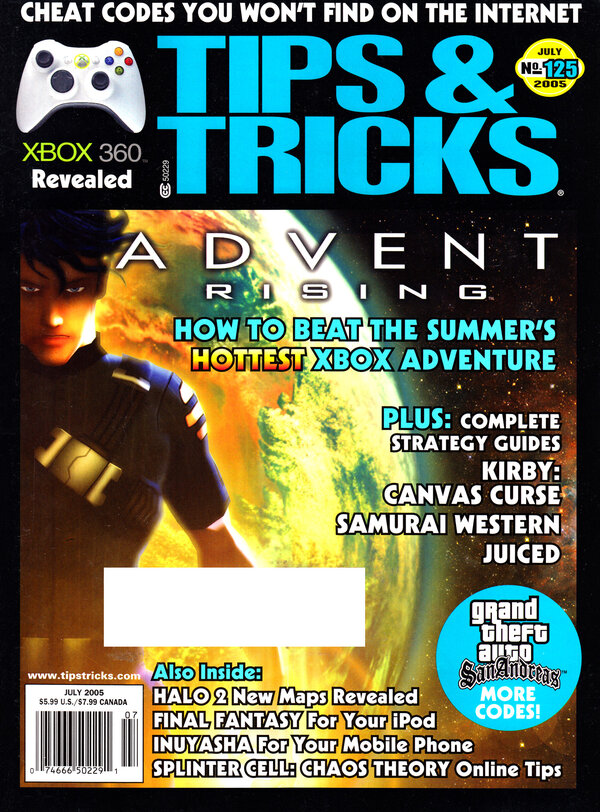 Tips & Tricks Issue 125 (July 2005) cover